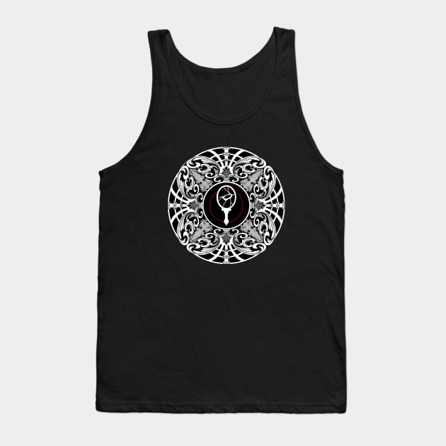 Malkavian - Vampire the Masquerade Clans Tank Top by Sunweaver